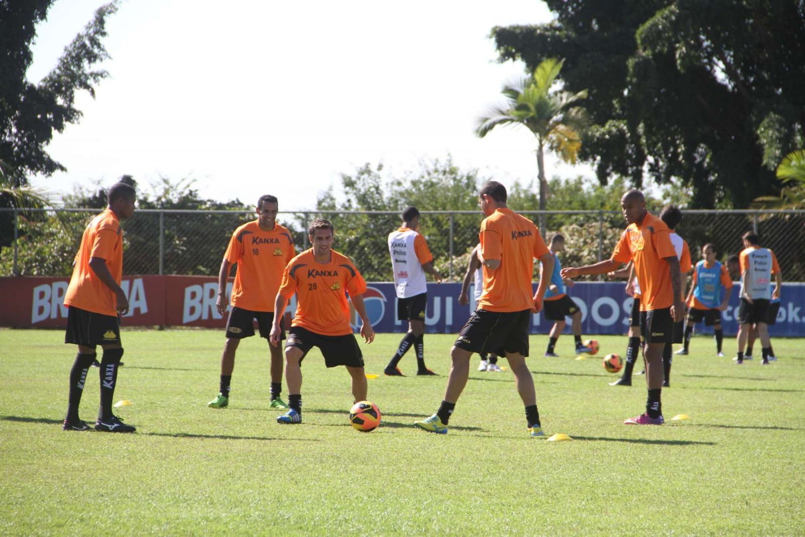 Tigre treina em BH. Foto: Fernando Ribeiro/www.criciumaec.com.br